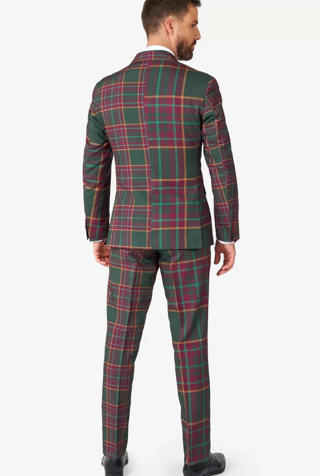 OppoSuits Mixed Mesh^Men Christmas Suits