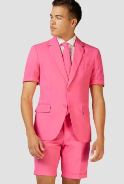 OppoSuits Mr. Pink^Men Solid Colored Suits
