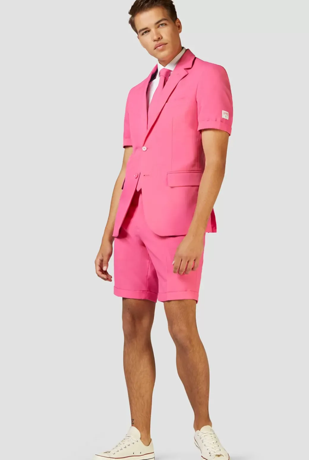OppoSuits Mr. Pink^Men Solid Colored Suits