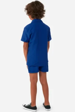 OppoSuits Navy Royale^Men Solid Colored Summer Sets