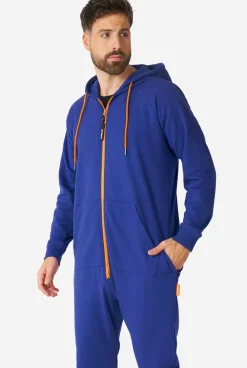 OppoSuits Navy Royale^Men Solid Colored Onesies
