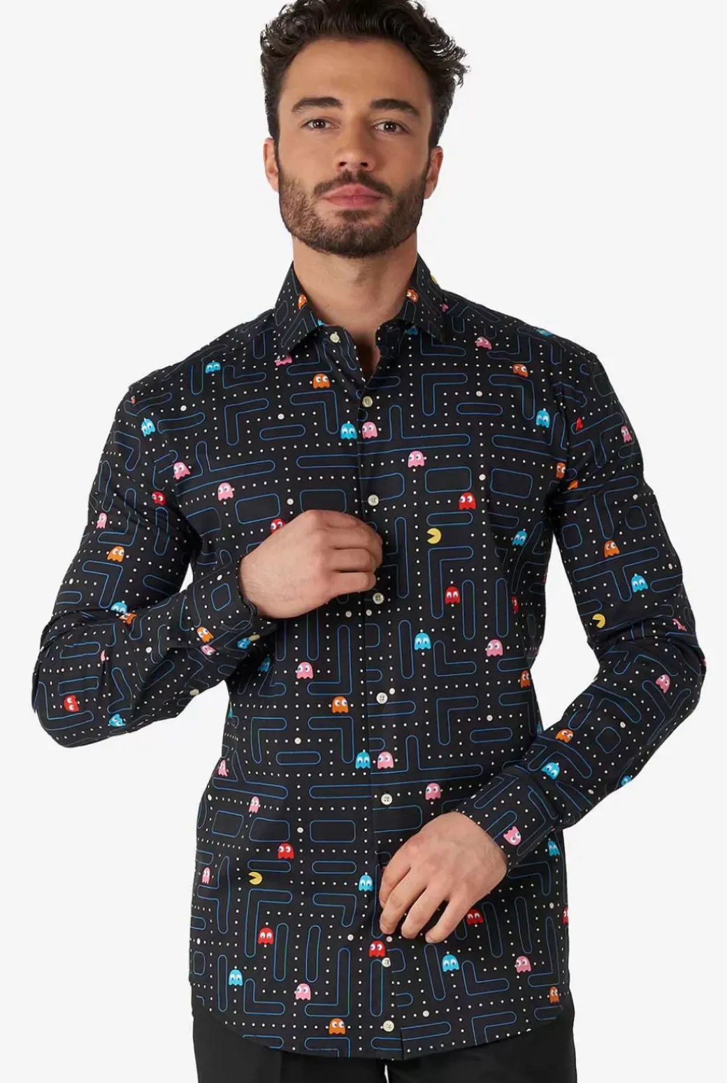 OppoSuits Pac-Man™^Men Casual Shirts