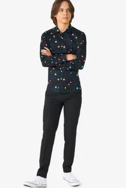 OppoSuits Pac-Man™^Teen Boys Casual Shirts