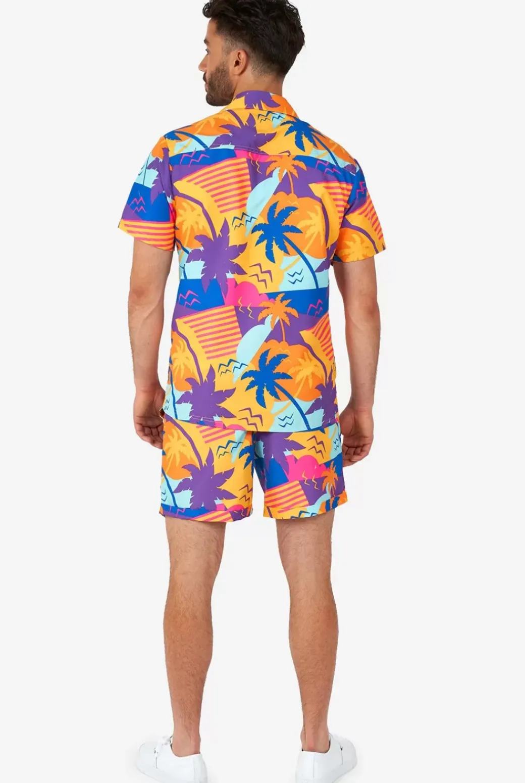OppoSuits Palm Power^Men Printed Summer Sets