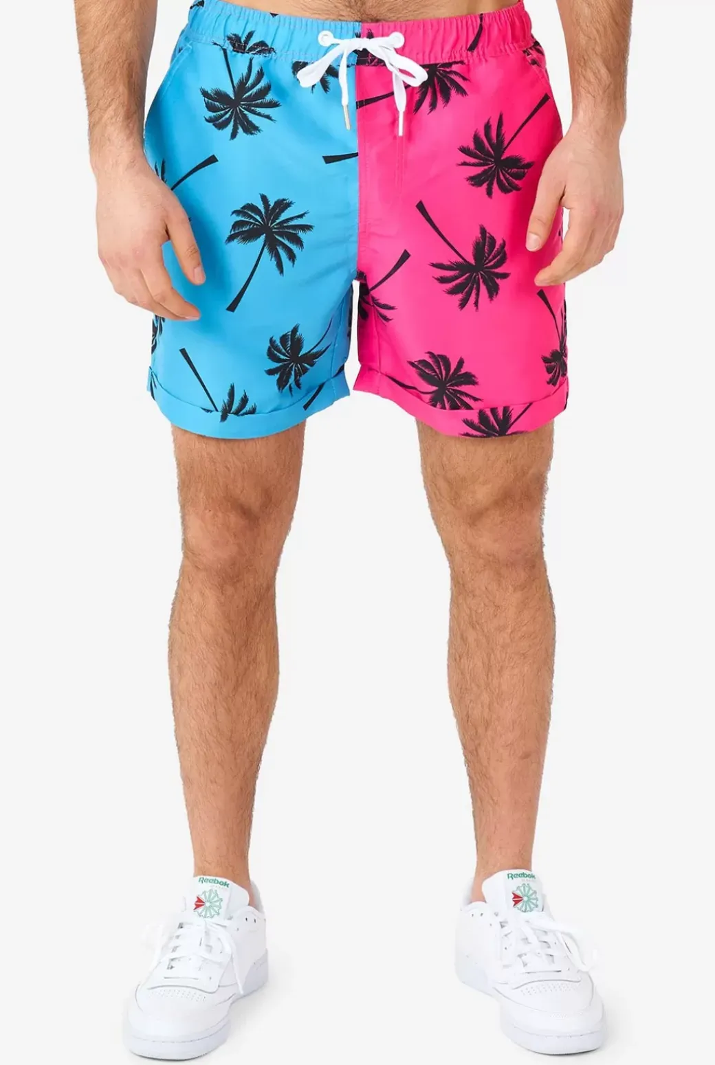 OppoSuits Parallel Palm^Men Printed Summer Sets