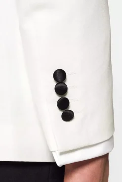 OppoSuits Pearly White^Men Christmas Tuxedos