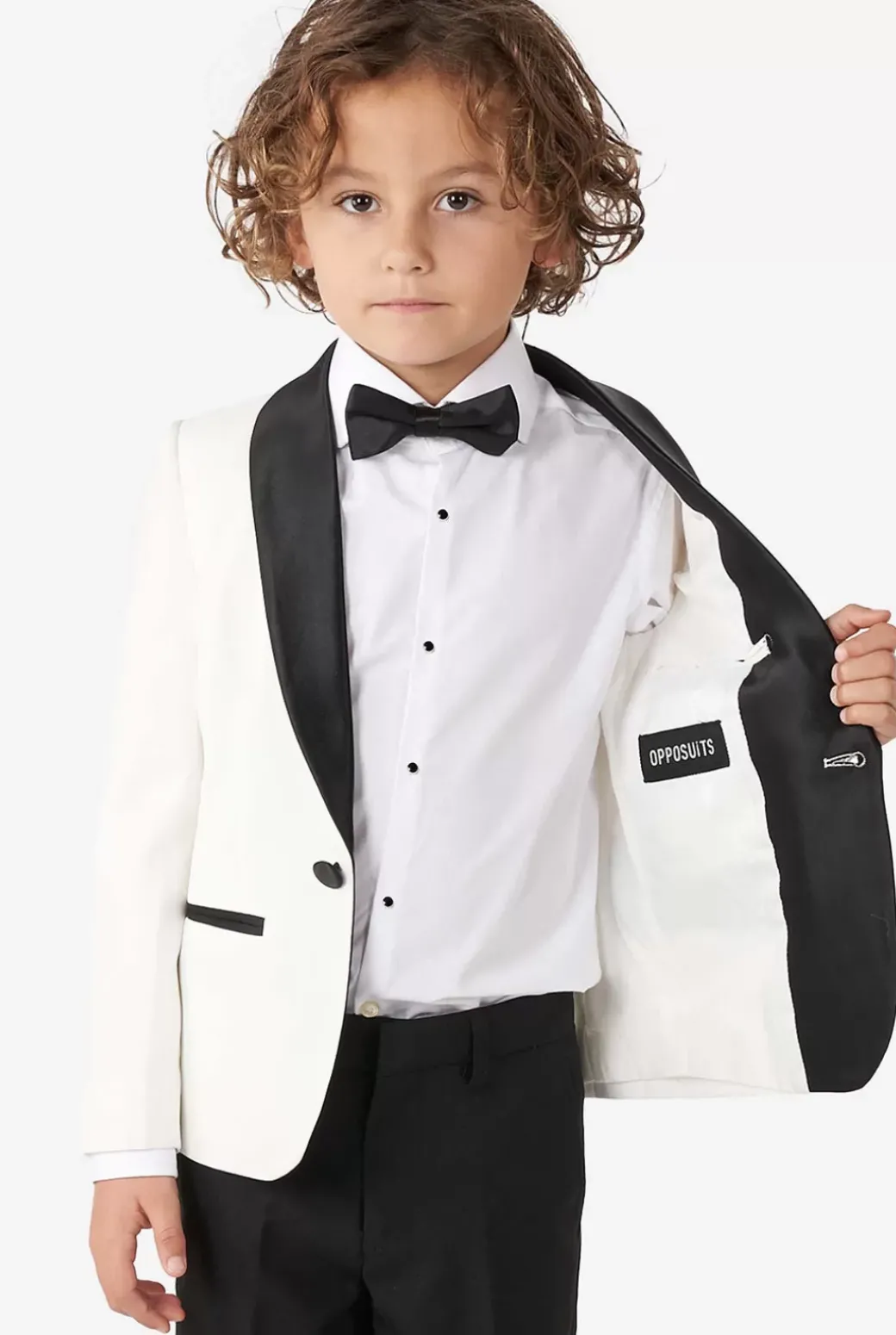 OppoSuits Pearly White^Boys Tuxedos