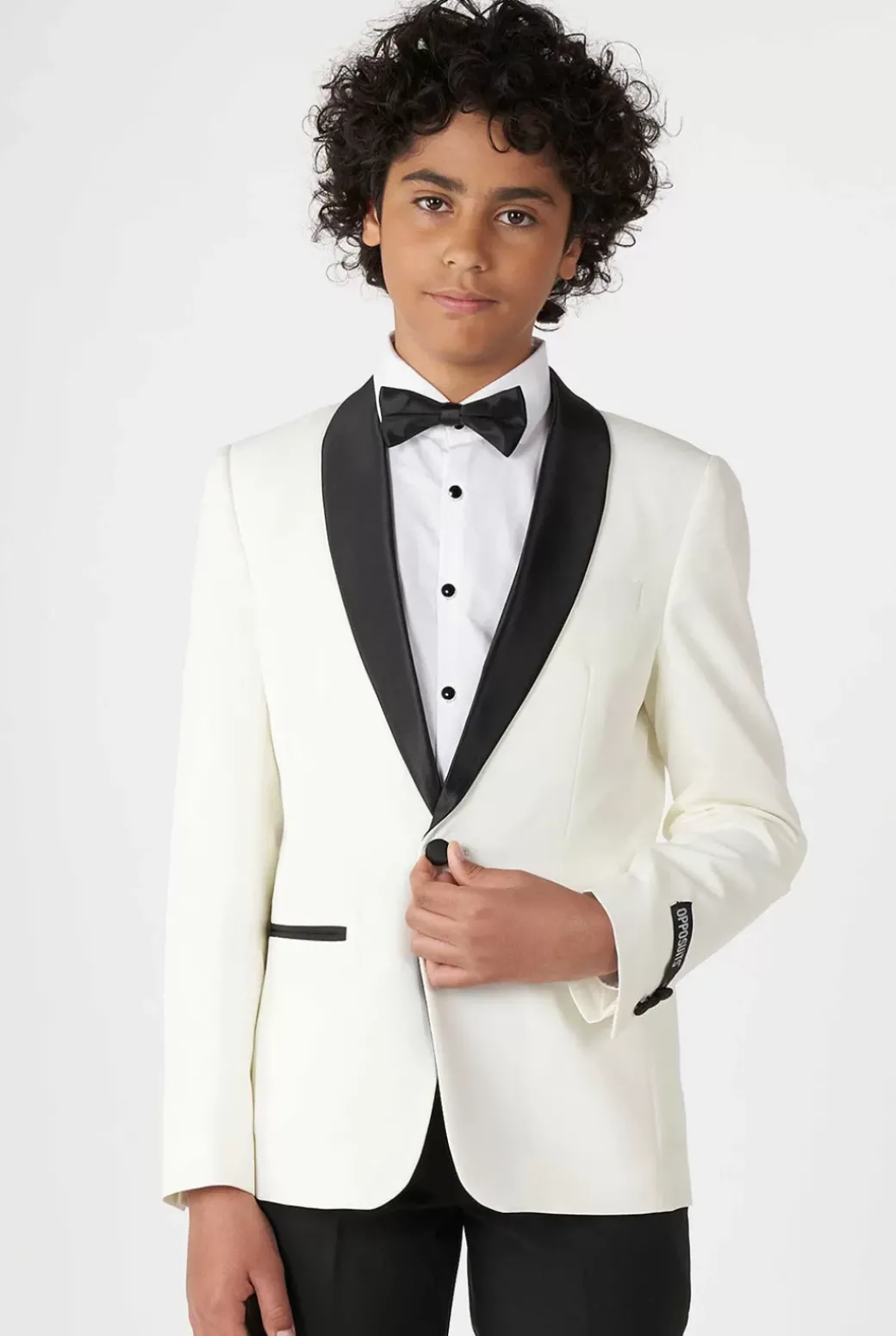 OppoSuits Pearly White^Teen Boys Tuxedos