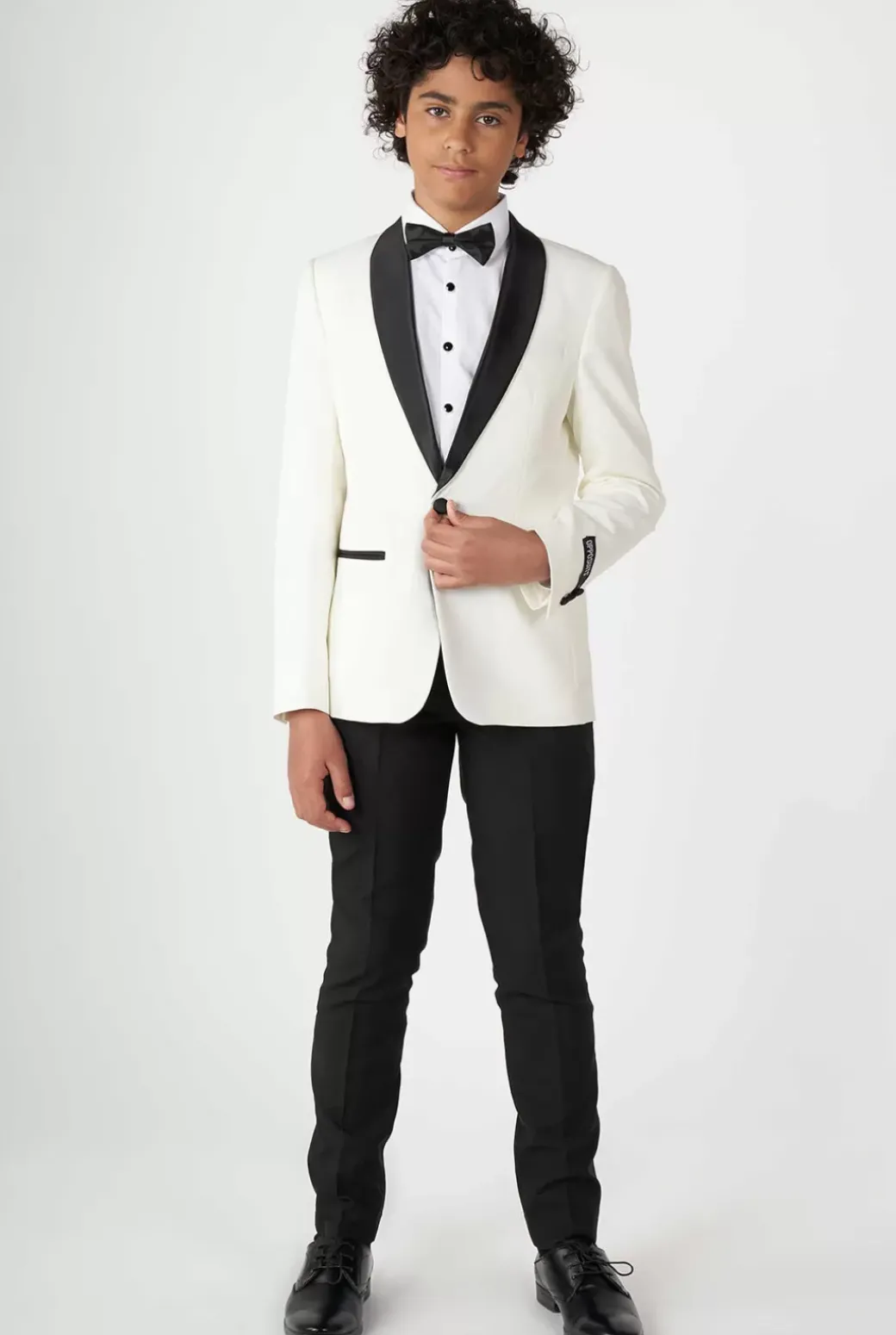 OppoSuits Pearly White^Teen Boys Tuxedos