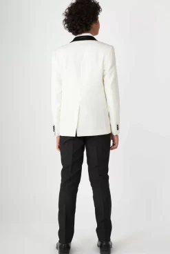 OppoSuits Pearly White^Teen Boys Tuxedos