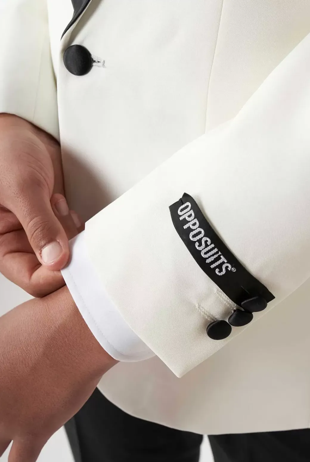 OppoSuits Pearly White^Teen Boys Tuxedos