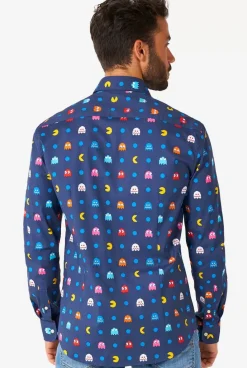 OppoSuits Pixel Pac-Man™^Men Casual Shirts