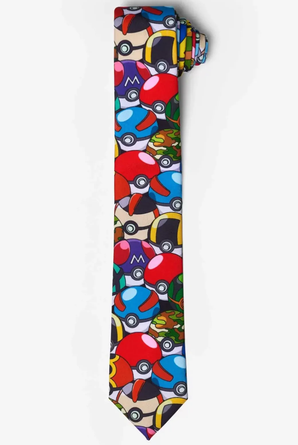 OppoSuits Pokemon™ Tie - Pokeball^ Ties