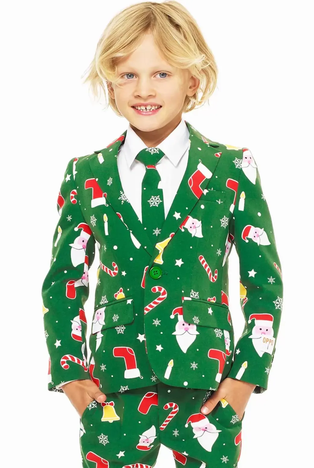 OppoSuits Santaboss^Boys Christmas Suits