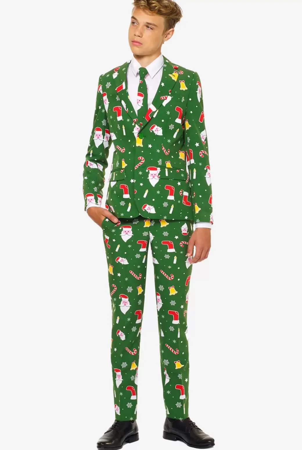OppoSuits Santaboss^Teen Boys Christmas Suits