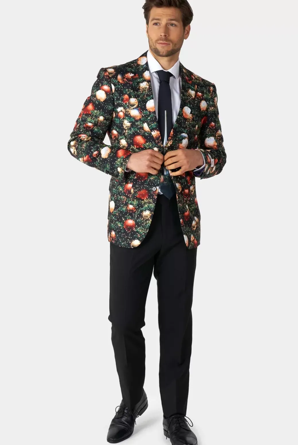 OppoSuits Shine Pine^Men Christmas Suits