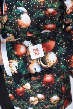 OppoSuits Shine Pine^Men Christmas Suits