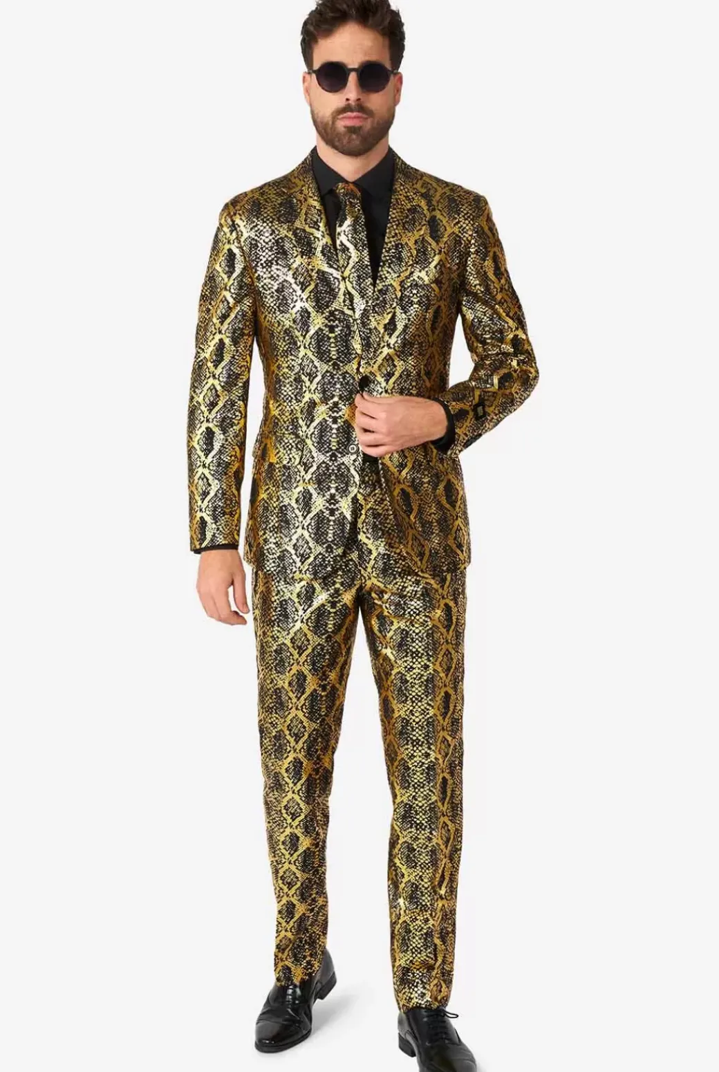 OppoSuits Shiny Snake^Men Prom Suits