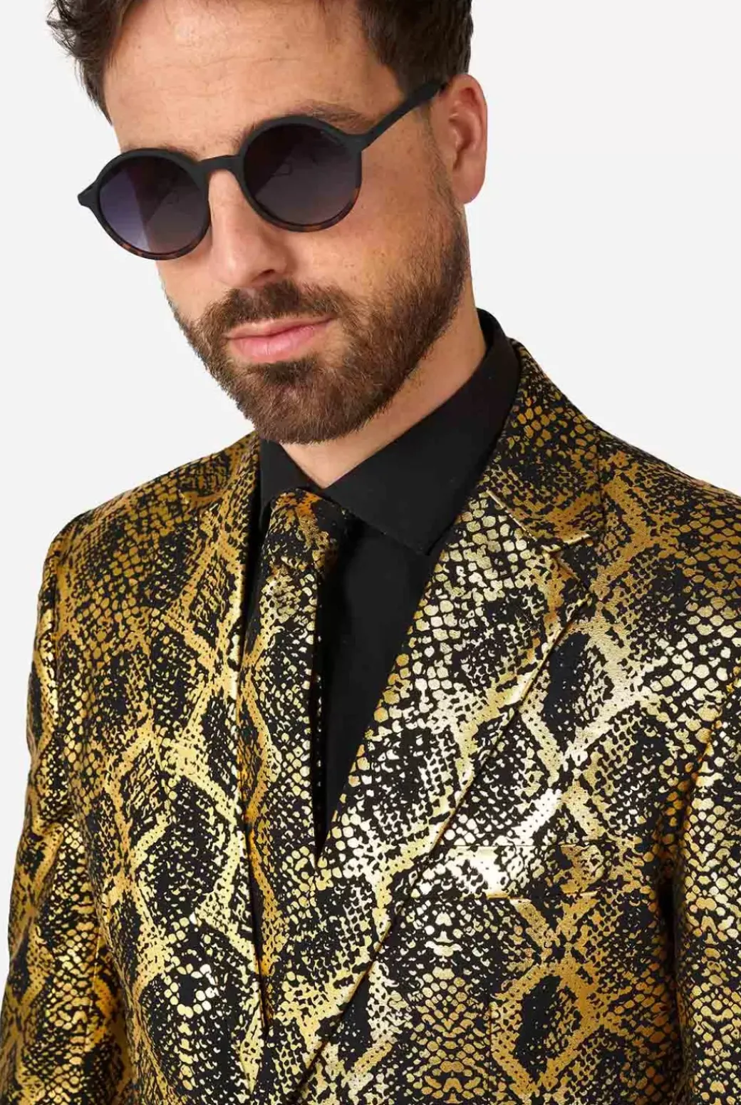 OppoSuits Shiny Snake^Men Prom Suits