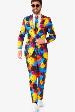 OppoSuits Smiley® Drip^Men Wedding Suits