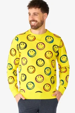OppoSuits Smiley® Smudge^Men Deluxe Sweaters