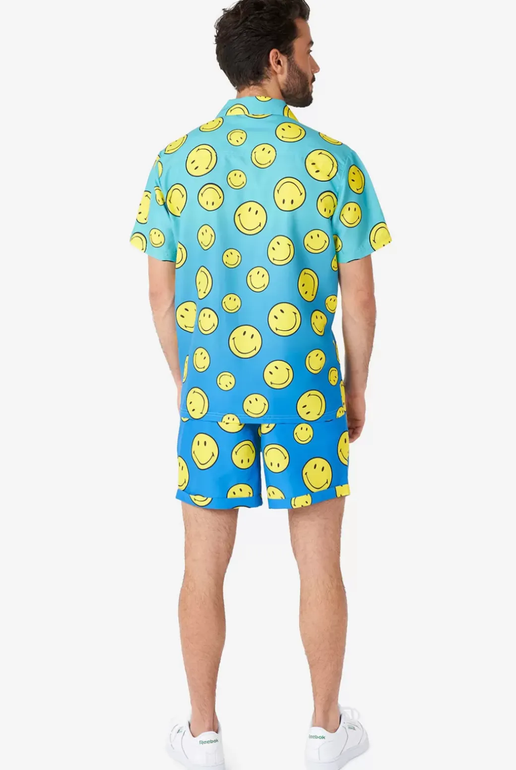 OppoSuits Smiley® Summer Fade^Men Printed Summer Sets