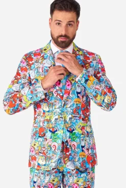 OppoSuits Spongebob™ Frenzy^Men Wedding Suits