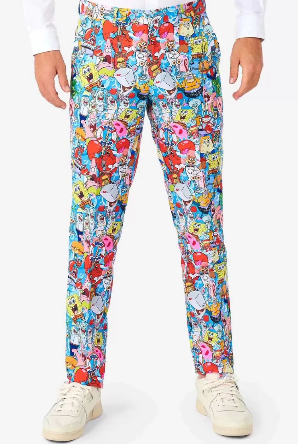 OppoSuits Spongebob™ Frenzy^Men Wedding Suits