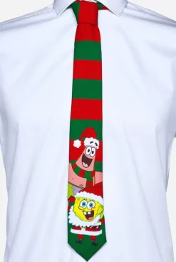 OppoSuits Spongebob™ Tie - Christmas^ Ties