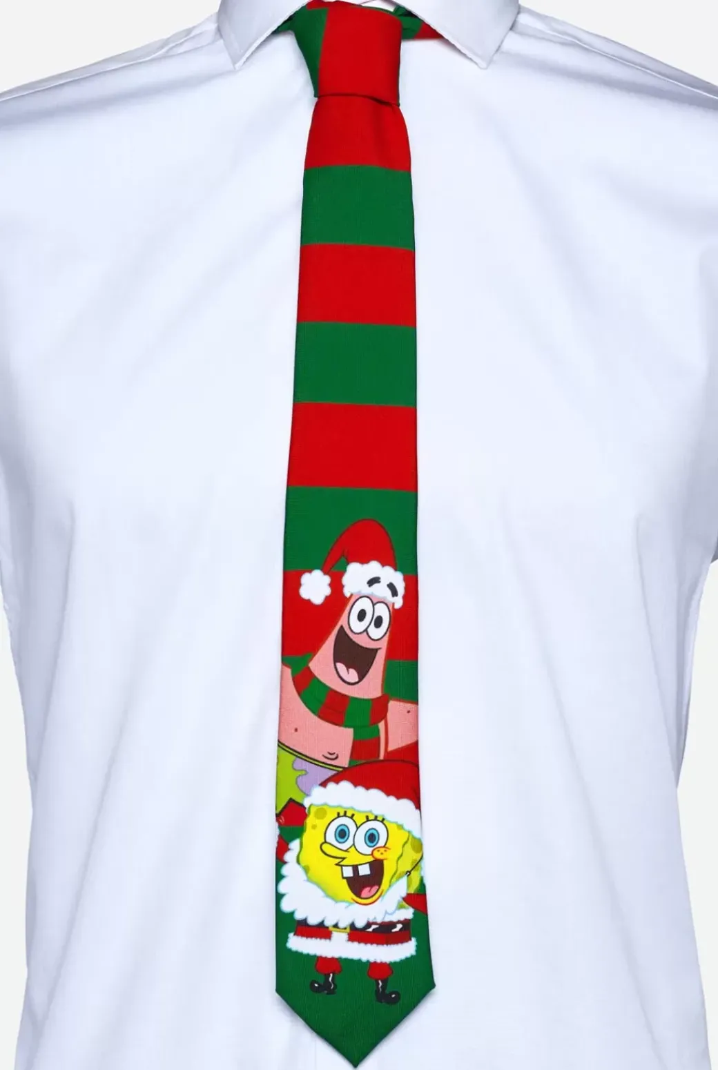 OppoSuits Spongebob™ Tie - Christmas^ Ties