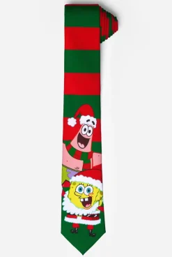 OppoSuits Spongebob™ Tie - Christmas^ Ties