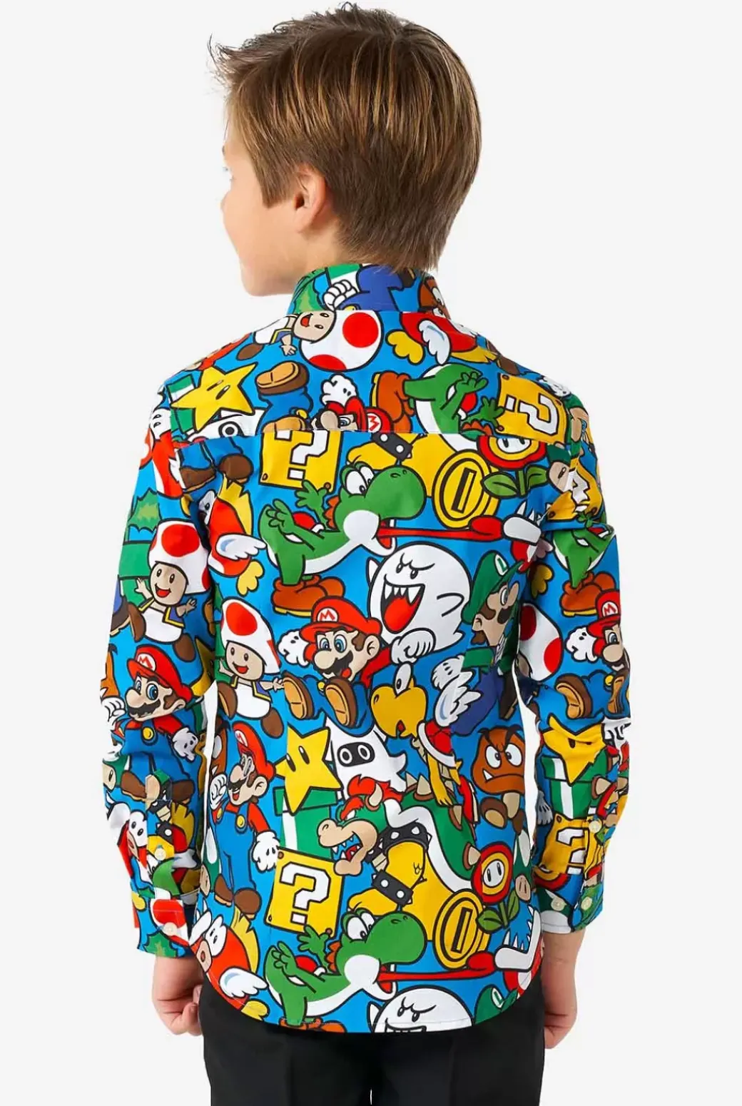 OppoSuits Super Mario™^Boys Casual Shirts