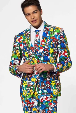 OppoSuits Super Mario™^Men Prom Suits