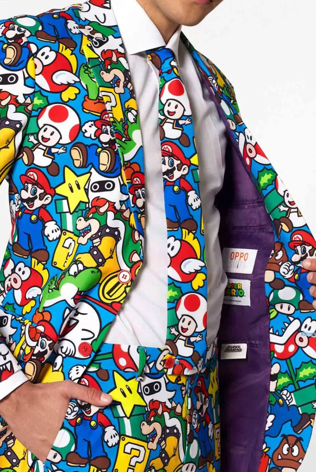 OppoSuits Super Mario™^Men Prom Suits