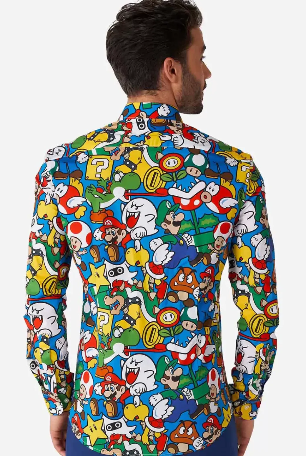 OppoSuits Super Mario™^Men Casual Shirts