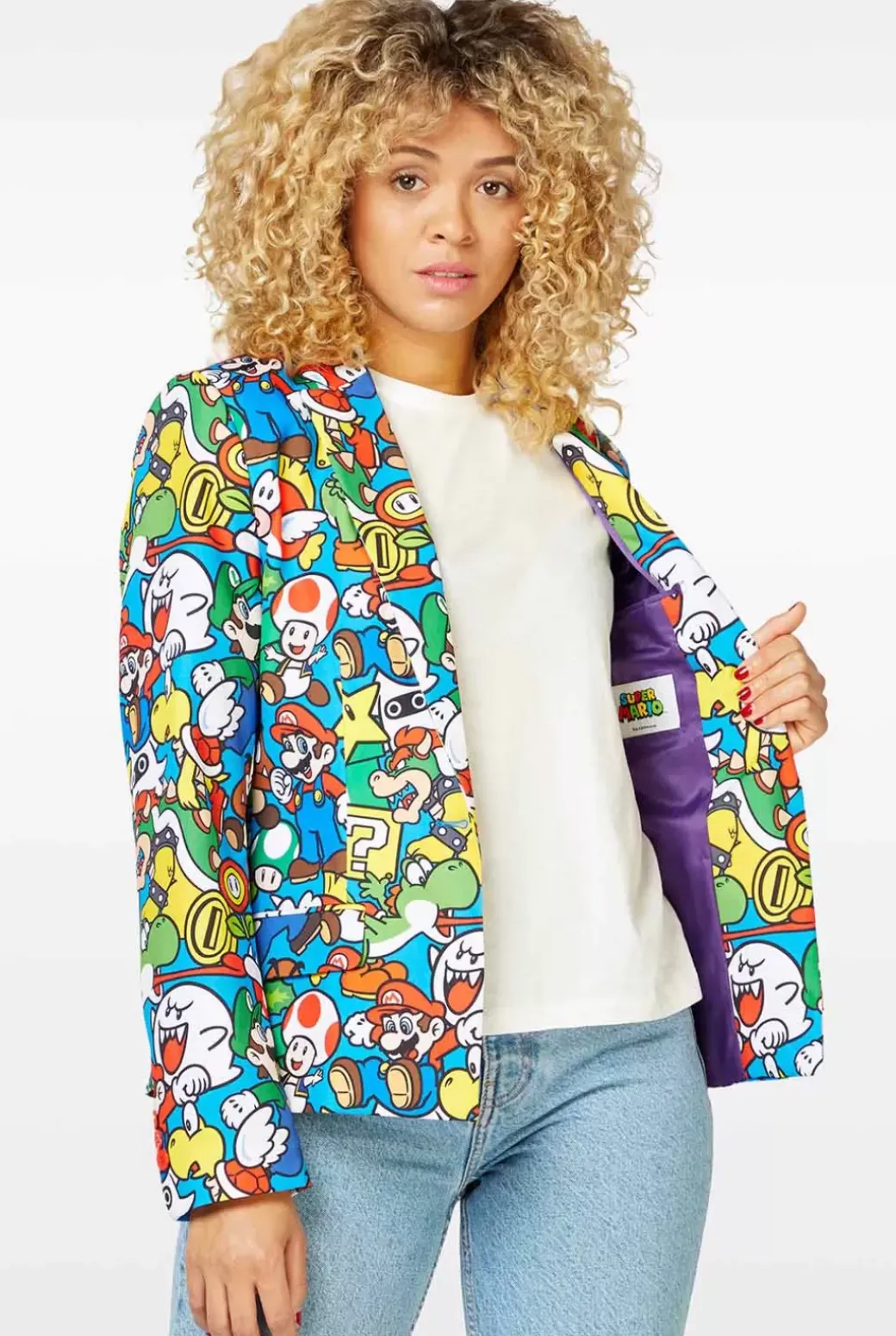 OppoSuits Super Mario™^Women Party Blazers
