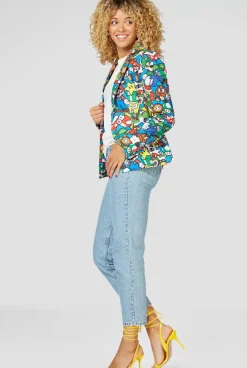 OppoSuits Super Mario™^Women Party Blazers