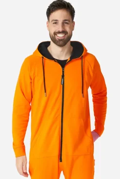 OppoSuits The Orange^Men Solid Colored Onesies