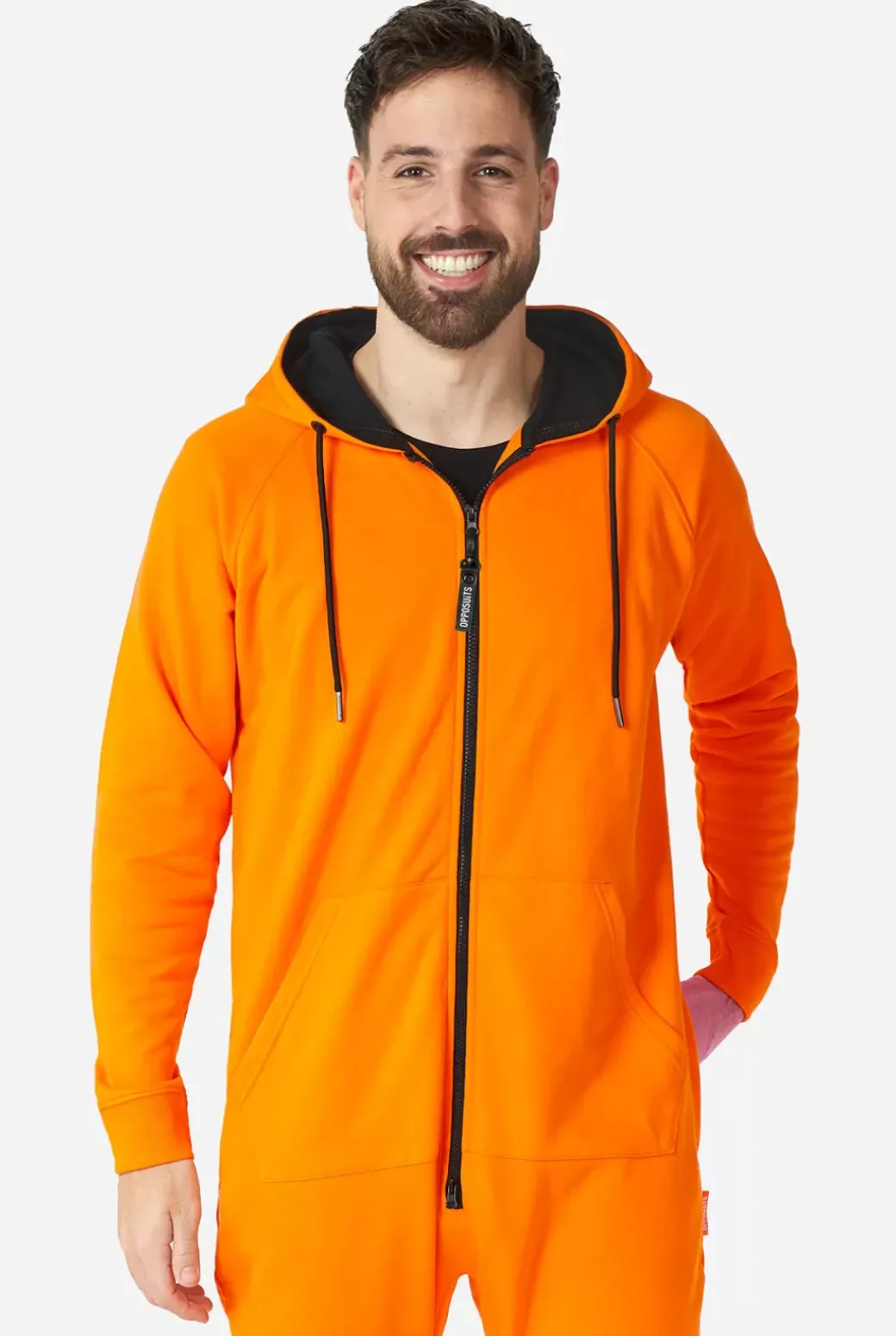 OppoSuits The Orange^Men Solid Colored Onesies