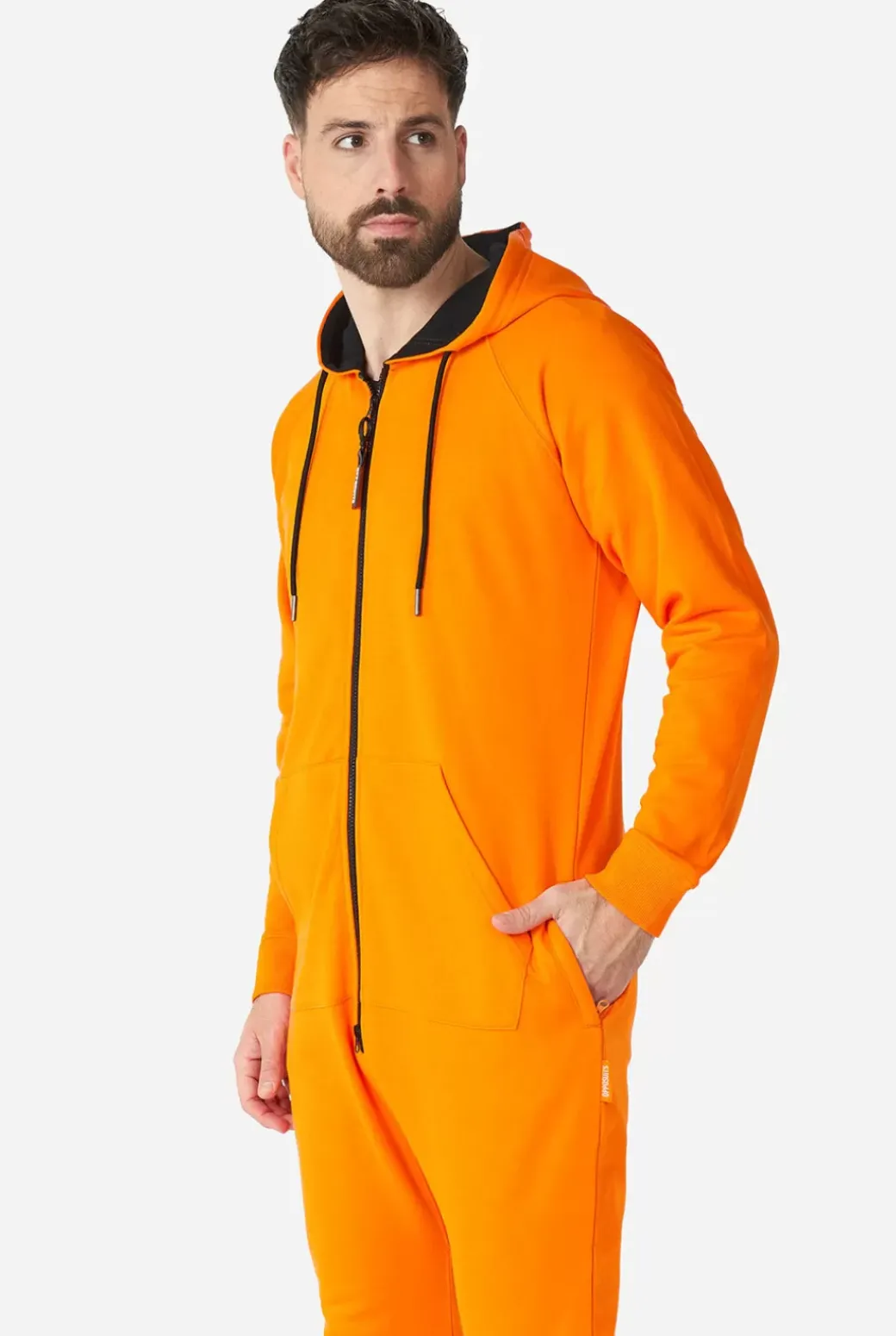 OppoSuits The Orange^Men Solid Colored Onesies