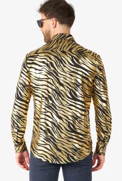 OppoSuits Tiger Shiner^Men Casual Shirts