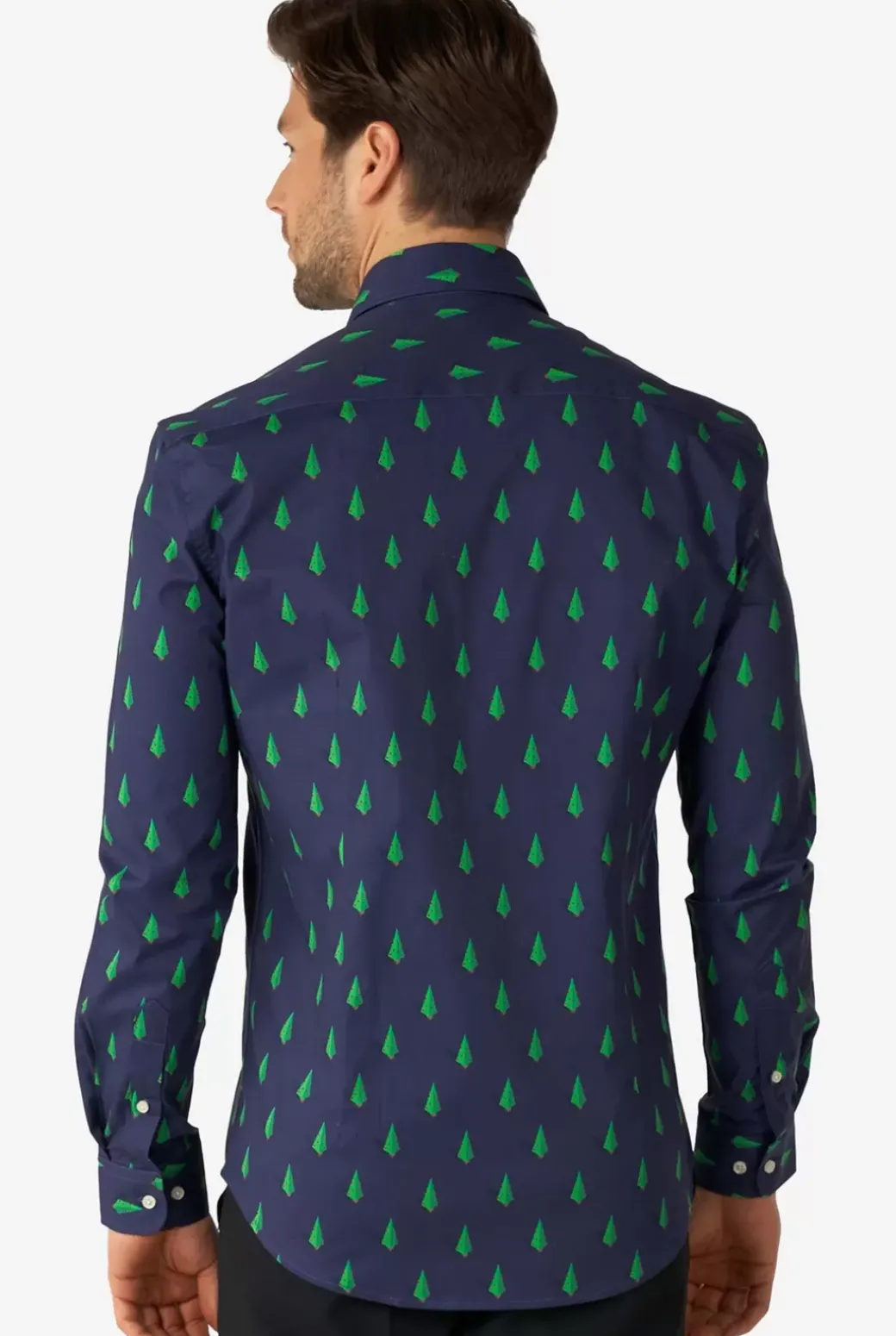 OppoSuits Treedee^Men Christmas Shirts