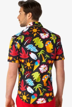 OppoSuits Tropical Thunder^Men Casual Shirts