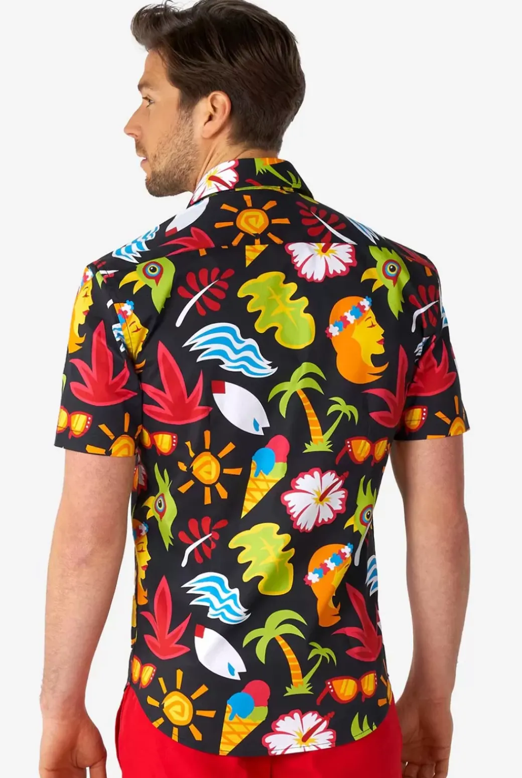 OppoSuits Tropical Thunder^Men Casual Shirts