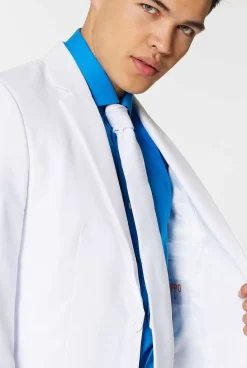 OppoSuits White Knight^Men Prom Suits