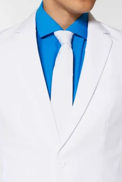 OppoSuits White Knight^Men Prom Suits