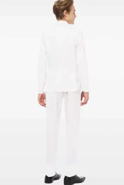 OppoSuits White Knight^Teen Boys Prom Suits
