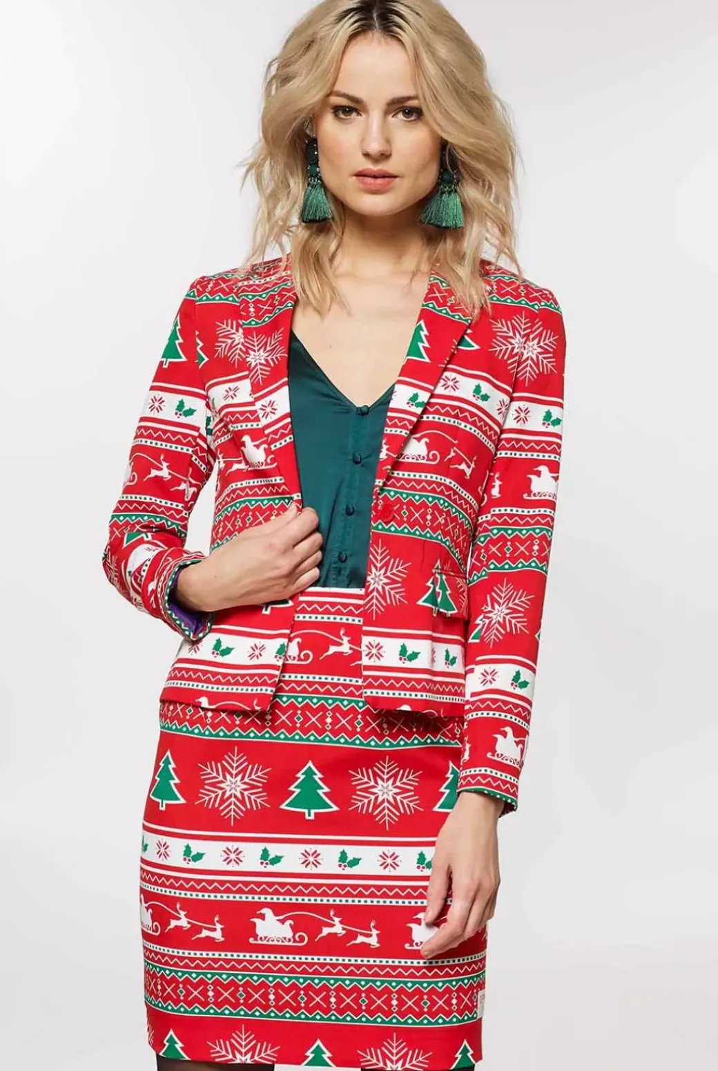 OppoSuits Winter Woman^Women Christmas Suits