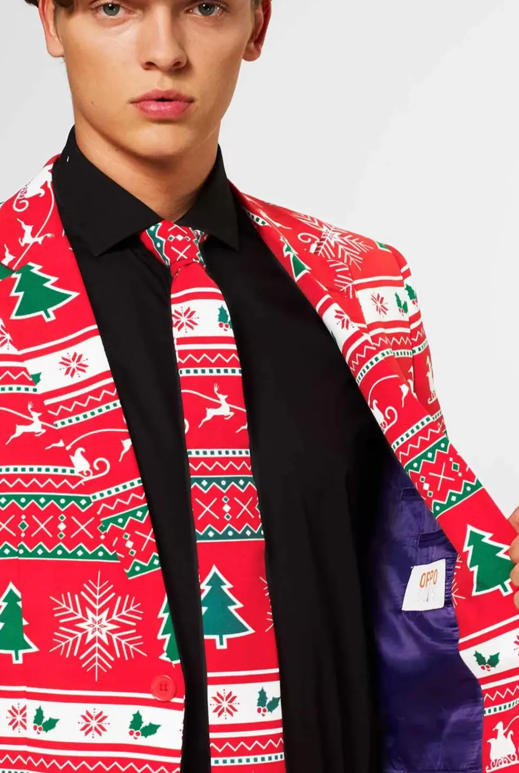 OppoSuits Winter Wonderland^Men Christmas Suits