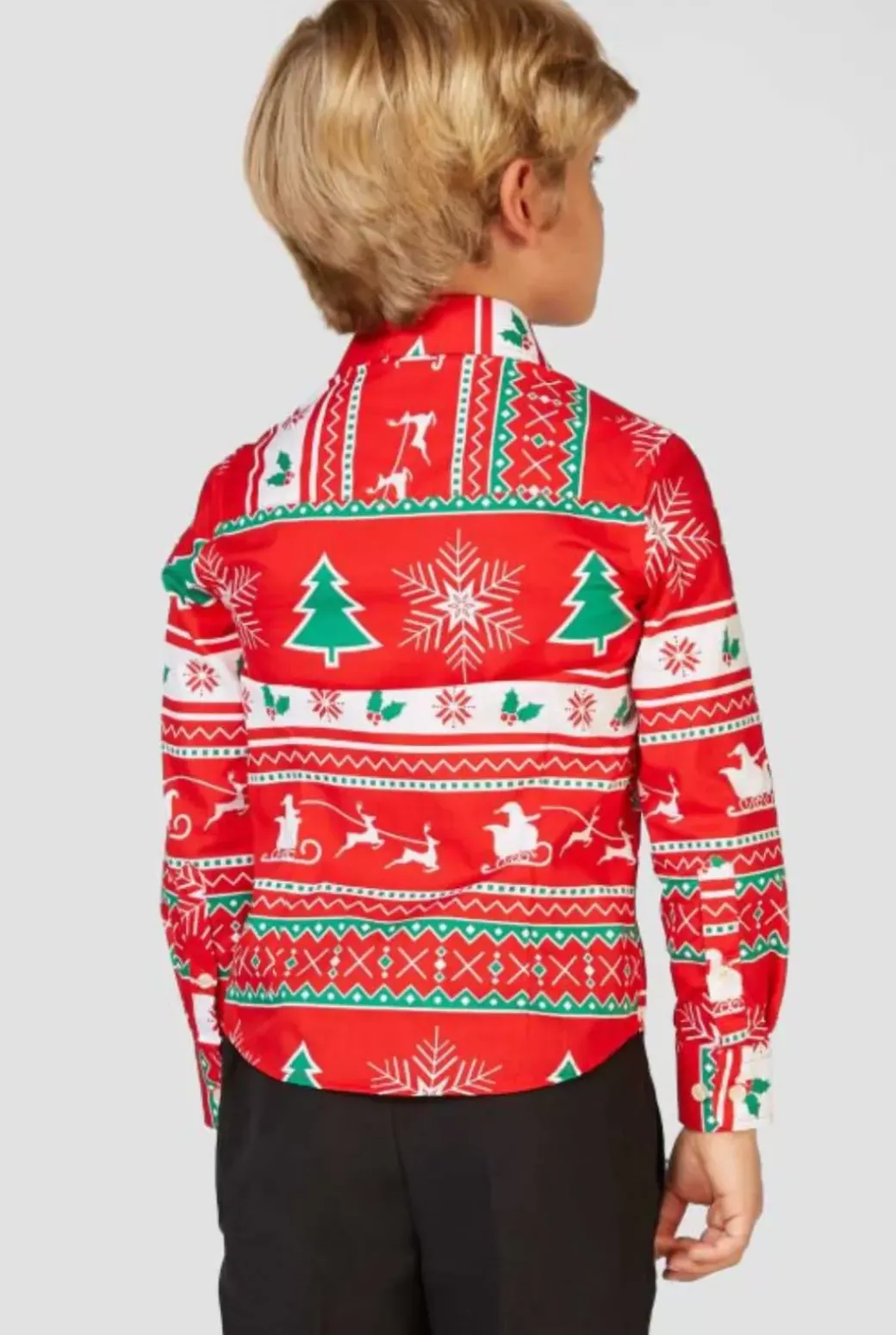 OppoSuits Winter Wonderland^Boys Christmas Shirts